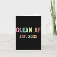 Funny Future Clean Af Est 2025 Grillen Clean Pin