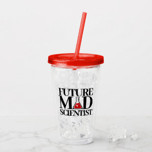 Funny Future Mad Scientists mit Chemie Beaker Acryltrinkbecher