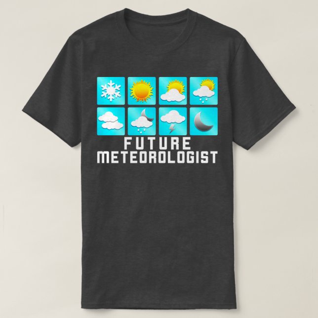 Funny Future Meteorologe Storm Chaser Tornado T-Shirt (Design vorne)