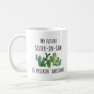 Funny Future Neue Schwester Jura Geschenk Tasse