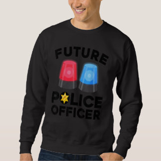 Funny Future Police Officer - Kinderjunge Mädchen  Sweatshirt