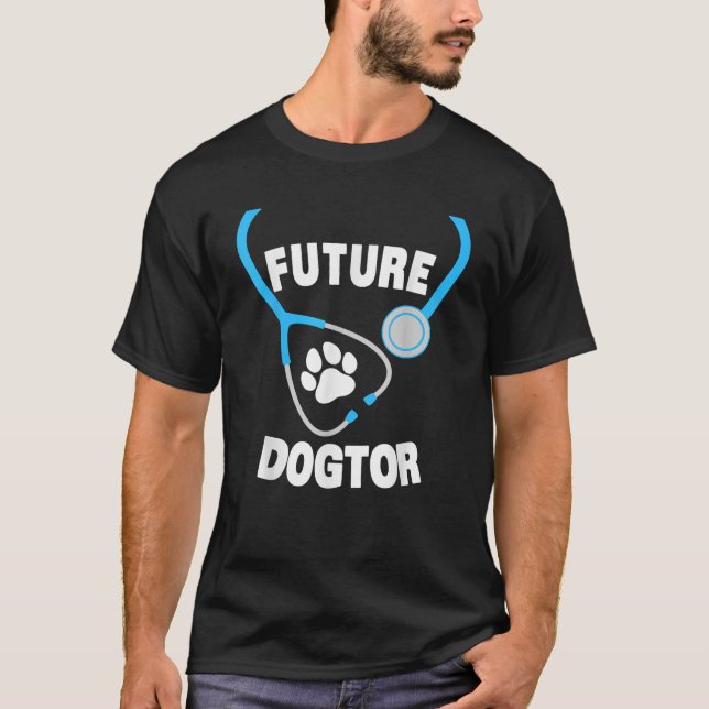 Funny Future Veterinary Design — Damen Tierarzt T-Shirt (Vorderseite)