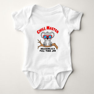 Funny Fzy koala Baby Strampler