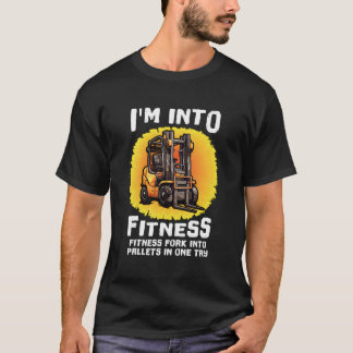 Funny Gabelstapler zertifiziert I'm In Fitness Gab T-Shirt