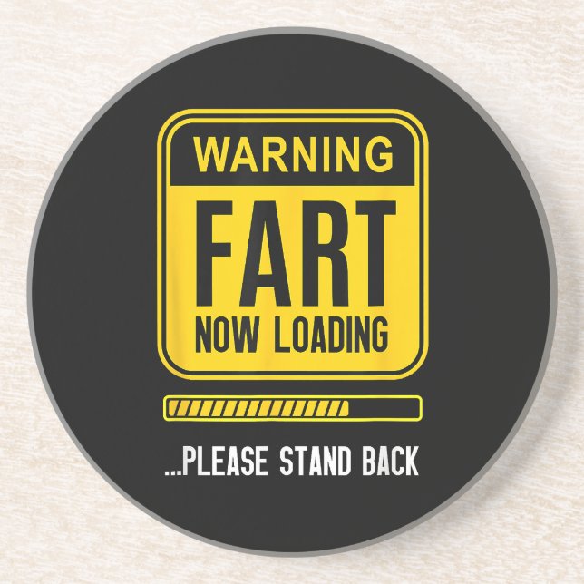 Funny Gag Getränkeuntersetzer (Vorne)