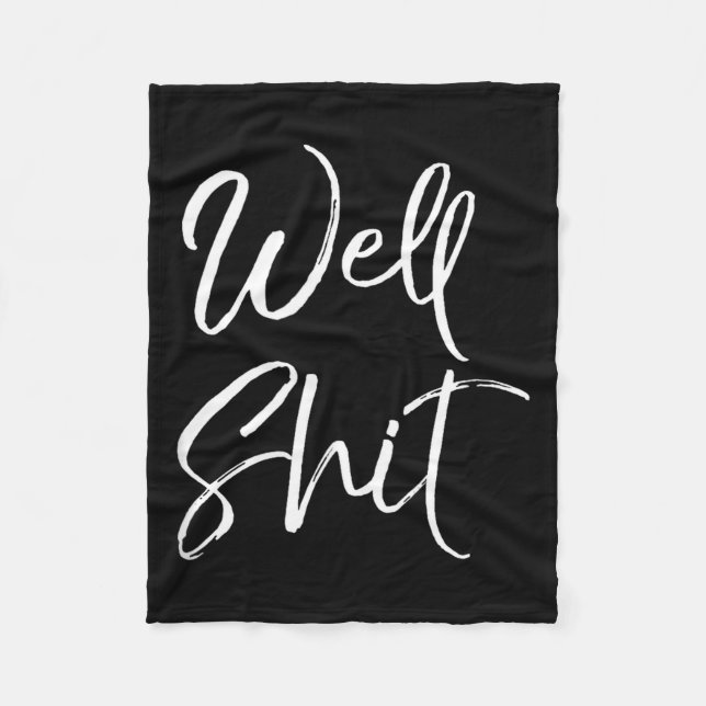 Funny Gag Gift Sarcastic Profanity Quote Saying We Fleecedecke (Vorderseite)