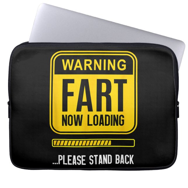 Funny Gag Laptopschutzhülle (Vorderseite)