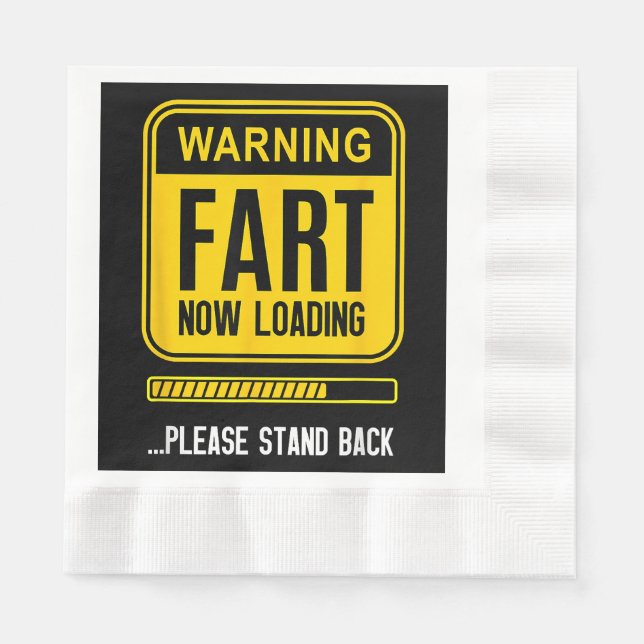 Funny Gag Serviette (Vorderseite)
