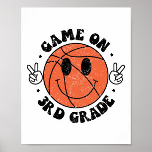 Funny Game auf der dritten Stufe Sketch ersten Tag Poster