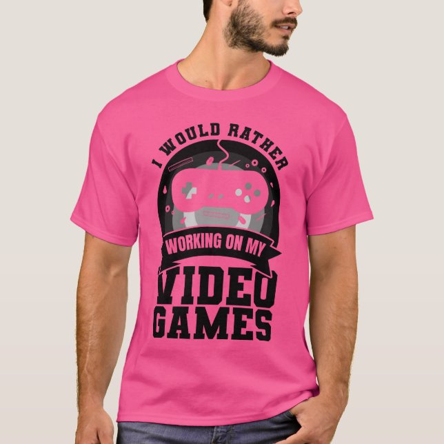 Funny Game Dev family T-Shirt (Vorderseite)