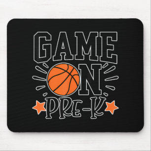 Funny Game On Pre-k Kids Basketball Vorschule Spor Mousepad