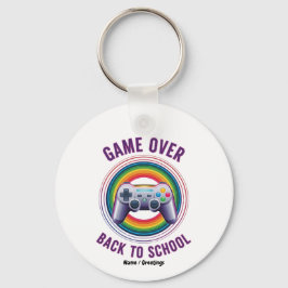 Funny Game Over Controller Teacher KIds Level Up Schlüsselanhänger