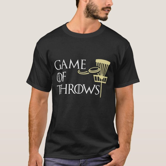 Funny Game Throws Disc Golf Männer Frauen Geschenk T-Shirt (Vorderseite)