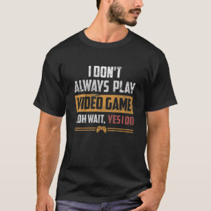 Funny Gamer Boys Teens Retro Style T-Shirt