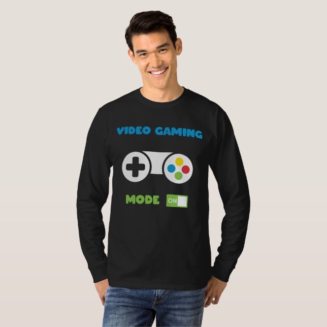 Funny Gamer Gaming Gaming - T - Shirt (Vorne ganz)