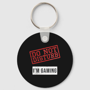 Funny Gamer Gift - Nicht stören Ich bin Gaming - I Schlüsselanhänger