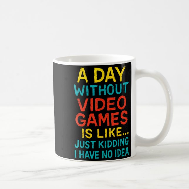 Funny Gamer Graphic Tee Men Boys Teens Video Gamin Kaffeetasse (Rechts)