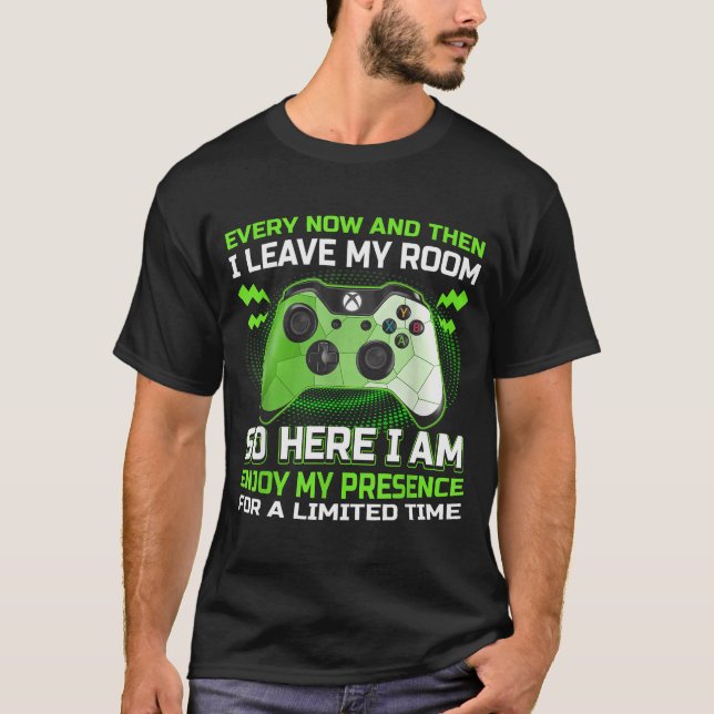 Funny Gamer I Don't Always Play Video Games Gift B T-Shirt (Vorderseite)