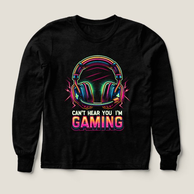 Funny Gamer Shirt für Boys Teens Men (Design Vorderseite)
