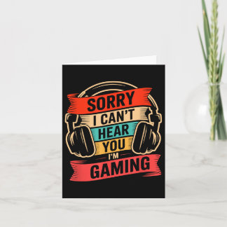 Funny Gamer Shirt für Teens Boys Men Video Gaming Karte