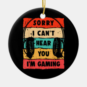 Funny Gamer Shirt für Teens Boys Men Video Gaming Keramik Ornament