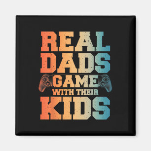 Funny Gamer Vater Art für Gaming Vater Daddy Men G Magnet