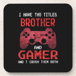 Funny Gamer Vintage Videospiele für Boys Brother Getränkeuntersetzer