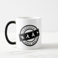 Funny Gamers Tasse zertifiziert Ninja Skills