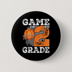 Funny Games on Second Grade Basketball First Day O Button