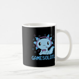 Funny Gamesolotl Anime Kawaii Gaming Axolotl Video Kaffeetasse