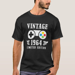 Funny Gaming 57 Yrs Old Vintage 1964 Gamer 57Th Br T-Shirt