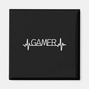 Funny Gaming Art für Männer Frauen Kinderspiel Vid Magnet