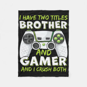 Funny Gaming Boys Girls Men Gamer Video Game Fleecedecke