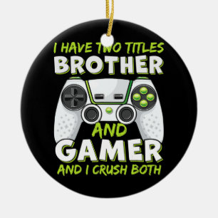 Funny Gaming Boys Girls Men Gamer Video Game  Keramik Ornament