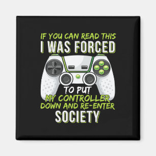 Funny Gaming Boys Girls Men Gamer Videospiel Spiel Magnet