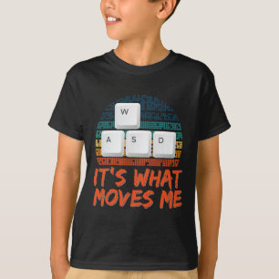 Funny Gaming Boys Girls Men Pc Gamer Videospiel T-Shirt