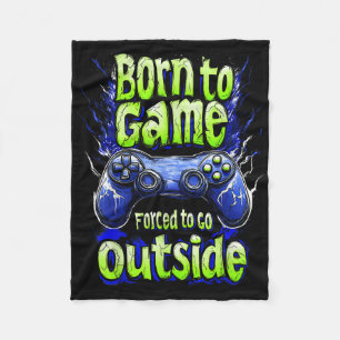 Funny Gaming Grafik T-Shirt für Kinderspielzeugvid Fleecedecke