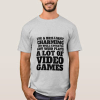 Funny Gaming T - Shirt für Geeks und Gamer