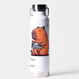 Funny Gaming Thermos – Capybara Retro Style Trinkflasche
