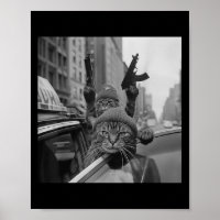 Funny Gangster Cat Thug Meme Street Lover Cats