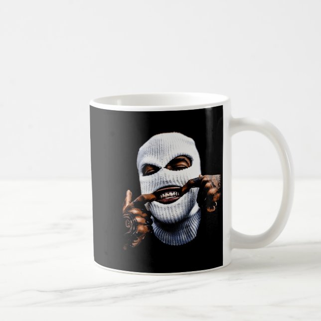 Funny Gangster Gangsta Hip Hop Hiphop Gold Teeth H Kaffeetasse (Rechts)