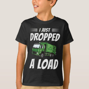 Funny Garbage Truck Fahrerkostüm Sarcastic Müll T-Shirt