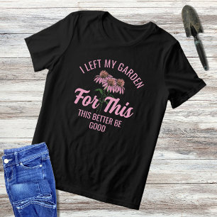 Funny Garden Lover Blume Tri-Blend Shirt