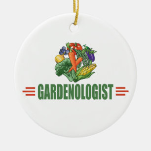 Funny Gardener Keramik Ornament