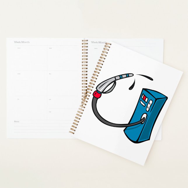 Funny Gas Pump Fuel Station Planer (Von Creator hochgeladen)