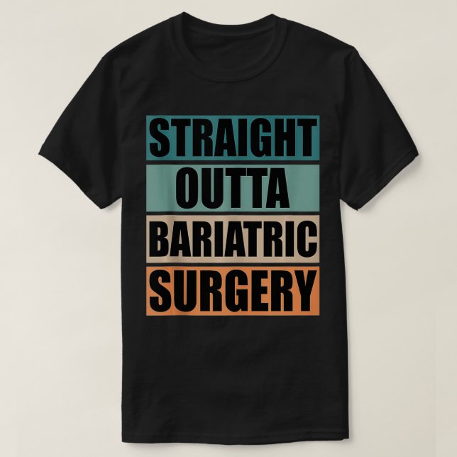 Funny Gastric Sleeve Bariatric VSG Surgery Gastric T-Shirt (Design vorne)