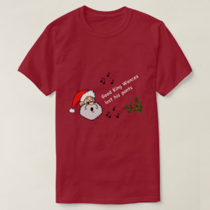 Funny Gay Christmas Good King Wences verloren sein T-Shirt