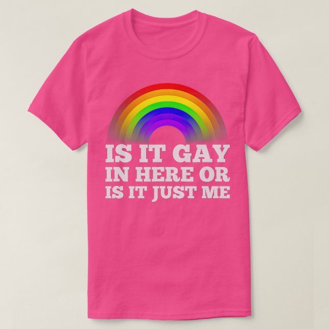 Funny Gay s For Men Pride Rainbow Stucks Geschenke T-Shirt (Design vorne)