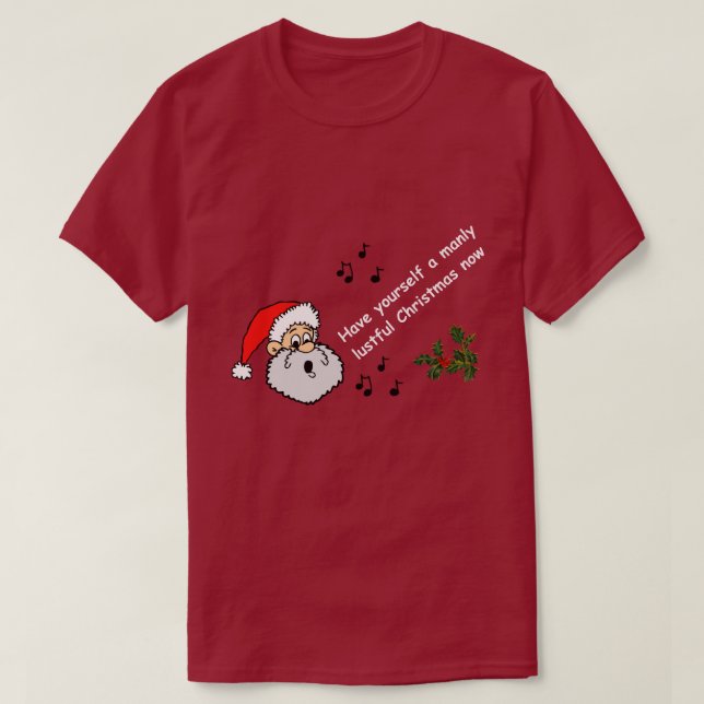 Funny Gay Weihnachten Shirt haben Sie sich selbst  (Design vorne)