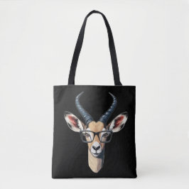 Funny Gazelle Gesicht für Safari und Brillenliebha
